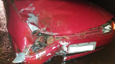 Motociclista sofre traumatismo e fica inconsciente em acidente entre Vicentina e Fátima do Sul