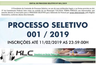Prefeitura de Jateí abre processo seletivo