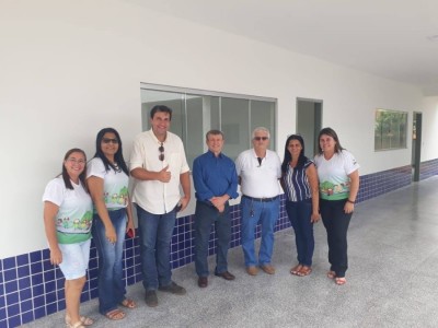 Prefeito Eraldo entrega as chaves das 3 novas salas do CMEI Recanto do Saber em Jateí