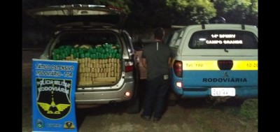 PMR apreende mais de 1,2 tonelada de maconha em Deodápolis
