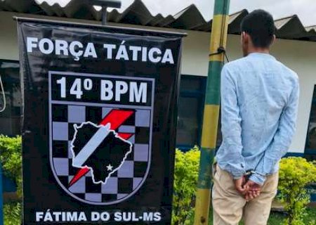 Em Ponta Porã, Força Tática de Fátima do Sul apreende 14 quilos de maconha e prende mula do tráfico