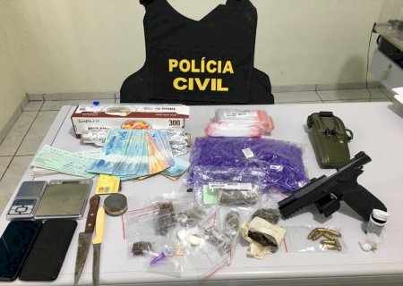Operação termina com quatro presos por tráfico de drogas em Juti