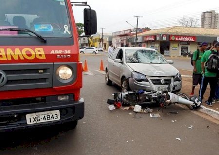 Ponta Porã: Motorista abandona carro e foge após acidente matar homem de 74 anos