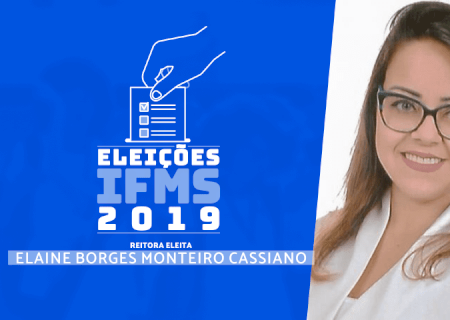 Elaine Cassiano é a primeira mulher eleita para reitora do IFMS