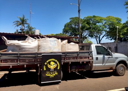 DOF prende três homens por furto de ração animal na região de Vicentina