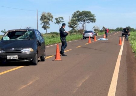 Atropelamento mata duas mulheres na MS-162 em Dois Irmãos do Buriti