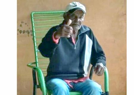 Seu Manezinho, que mora em Vicentina, está desaparecido há 3 dias