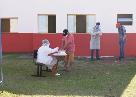 Começam os testes de Covid-19 em funcionários da JBS/Seara residentes em todo município de Vicentina