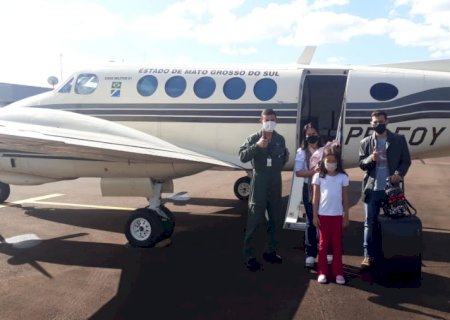 Casa Militar do Governo de MS atende missão humanitária para salvar vida de criança de Vicentina