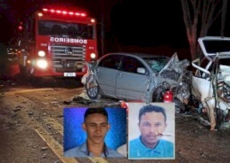 Acidente entre Uno e Corolla matou dois jovens em Vicentina