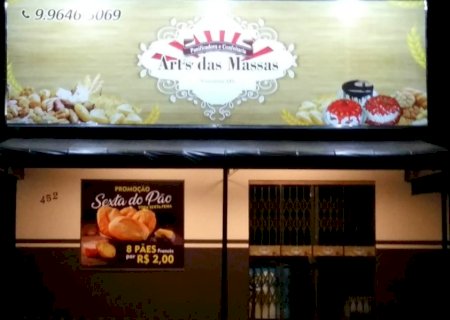 Inauguração da Panificadora e Confeitaria Art\'s das Massas é nesta terça-feira em Vicentina