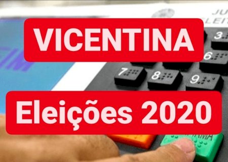 Confira os nomes dos 33 candidatos a vereadores e números de cada um em Vicentina