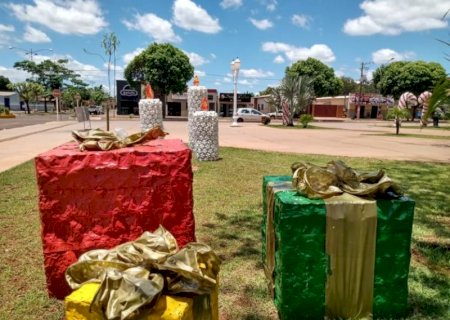 Com distanciamento e seguindo protocolos de biossegurança, Natal de Luz é preparado em Jateí