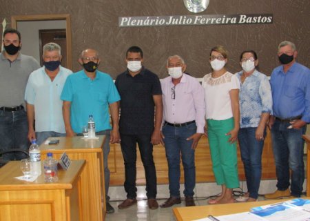 Vereadores definem as comissões permanentes para novo biênio na Câmara de Vicentina