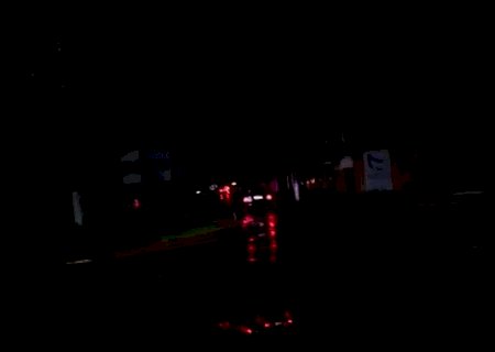 Chuva em Ponta Porã deixa cidade às escuras na noite deste sábado