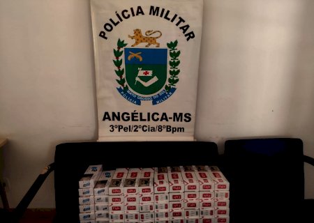 Polícia Militar apreende cigarros contrabandeados em Angélica