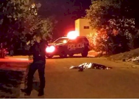 Homem morre esfaqueado em briga após dar pedrada em carro em Sidrolândia