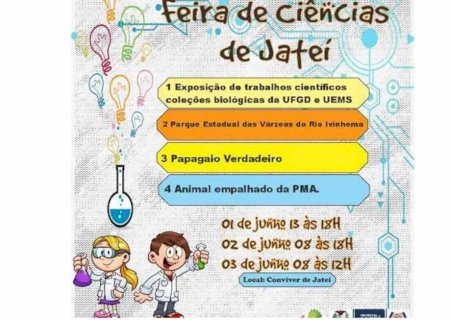 Jateí vai fazer feira de ciências para produzir consciência e conhecimento