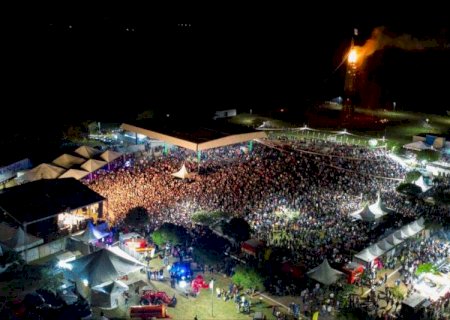 Festa da Fogueira leva para Jateí quase 50 mil pessoas; maior público de sua história