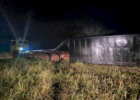 Acusado de furtar contêiner em Vicentina diz que apropriou-se do ‘bem’ para tentar recuperar dívida perdida