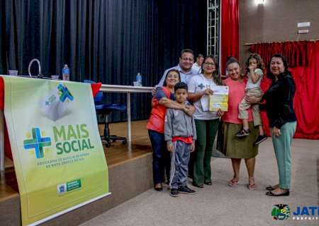 Jateí: Mais Social ajuda garantir segurança alimentar a quem mais precisa