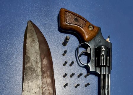 Polícia Civil de Jateí cumpre mandado de prisão preventiva por violência doméstica e familiar contra a mulher e apreende arma de fogo