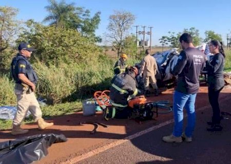 Identificados os 3 mortos em acidente entre &ocirc;nibus e Hilux na BR-163