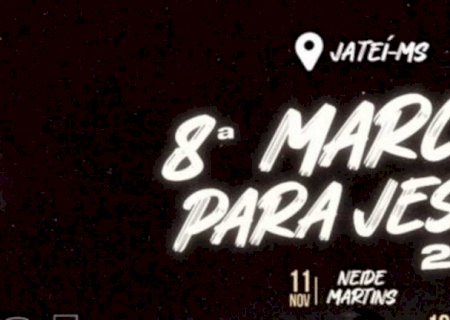 Confira a programação Gospel com Shows e Marcha para Jesus nos 59 anos de Jateí