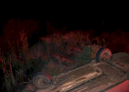 VÍDEO: Moradores em Vicentina ficam feridos após carro bater e matar 4 capivaras próximo a Culturama
