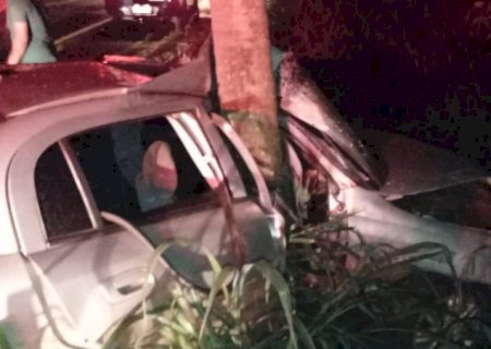 Morador em Fátima do Sul que ficou gravemente ferido em acidente em Vicentina é transferido para Dourados