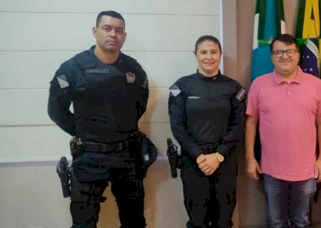 Ações e ideias relacionadas a segurança pública são discutidos em visita ao prefeito de Vicentina