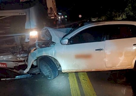 Filho de motorista morto em acidente na BR-163, em Caarapó, segue internado no Hospital da Vida