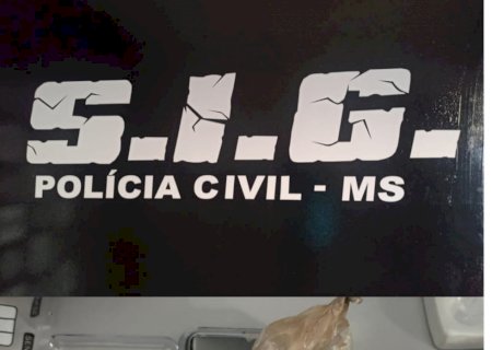 S.I.G. de Fátima do Sul prende em flagrante homem acusado de tráfico de drogas