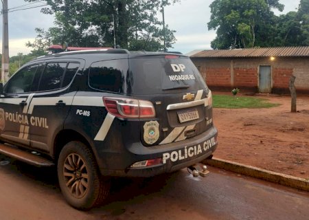 Polícia Civil prende em flagrante homem suspeito de ter matado idoso  em Nioaque