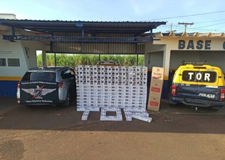 PMR recupera  em Batayporã caminhonete furtada em SP e usada para contrabando de cigarro