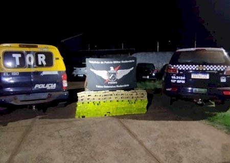 Polícia Rodoviária apreende carga de entorpecente em Mundo Novo