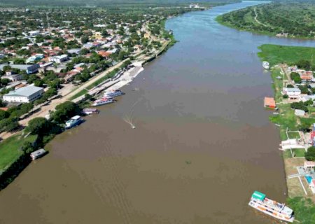 Seca baixa nível do Rio Paraguai e paralisa exportações de minério em Mato Grosso do Sul>