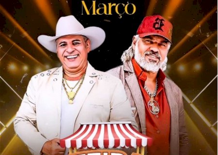 Feira Livre de Vicentina retorna nesta sexta-feira com show de Marcos Paulo e Marcelo>
