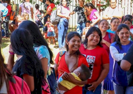 Sem deixar ninguém para trás, 3º MS em Ação leva sorrisos, cidadania, justiça e direitos a indígenas de Paranhos>