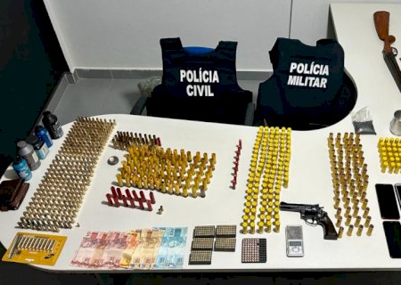 Homem é preso por posse irregular de arma de fogo em Pedro Gomes