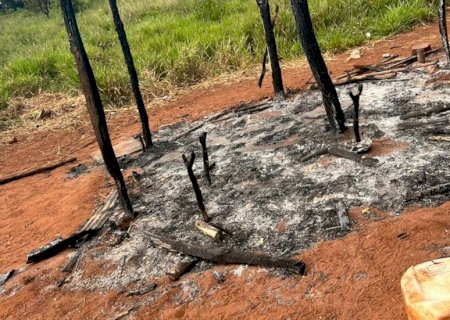 Homem incendeia casa com duas crianças dentro por disputa de terreno em MS: ‘Vou matar vocês’