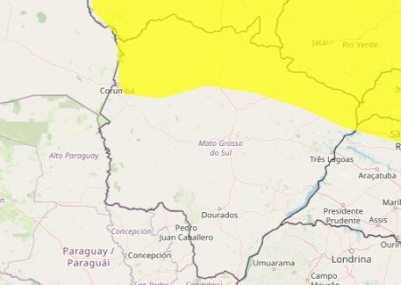 Chuva forte pode atingir 21 municípios de MS; confira a lista