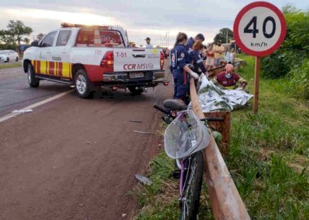 Após morte de idosa, familiares e amigos organizam protesto por segurança na BR-163