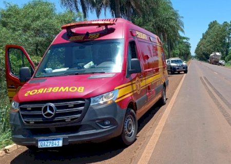 AGORA: Acidente com morte entre Fátima do Sul e Dourados