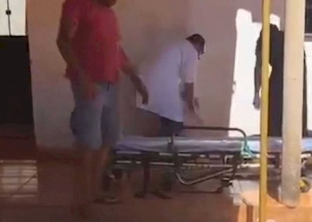Homem sofre corte na testa ao cair de telhado em Nova Alvorada do Sul
