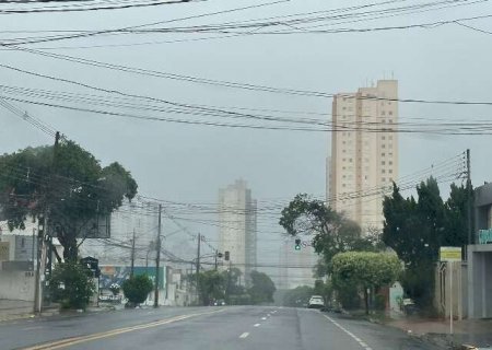 Domingo come&ccedil;a com chuva e temperatura chega aos 34 &deg;C em MS