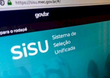 Com 4.820 vagas em cursos superiores de MS, Sisu recebe inscrições até terça-feira