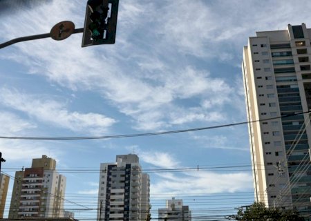 Quarta-feira será de sol e pancadas de chuvas em MS