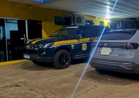 Veículo Nivus furtado em Minas Gerais é recuperado pela PRF em MS