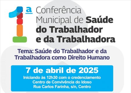 Vicentina faz conferência com foco no trabalhador e trabalhadora na segunda-feira, dia 7